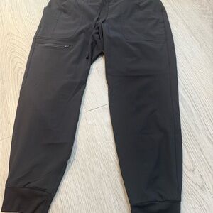 Black scrub pants